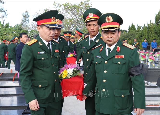 Gia Lai Truy điệu, an táng 45 hài cốt liệt sỹ