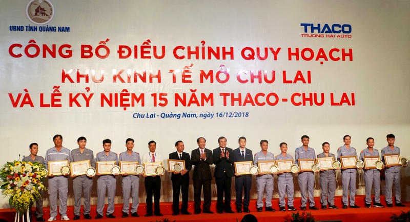 Thaco - Chu Lai 15 năm xây dựng và phát triển
