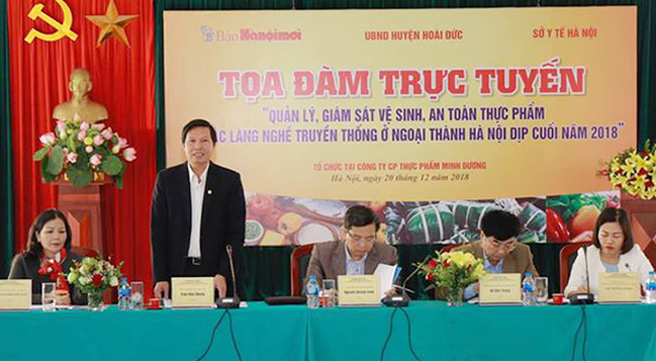Năm 2018, Hà Nội xử phạt an toàn thực phẩm gần 29 tỷ đồng