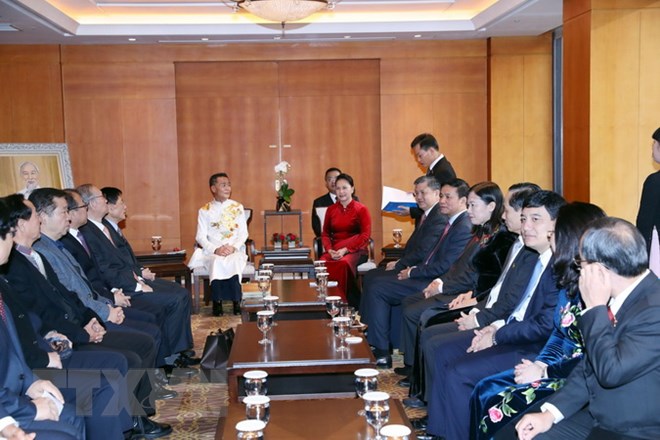 Chủ tịch Quốc hội Nguyễn Thị Kim Ngân tiếp đại diện dòng họ Lý tại Hàn Quốc