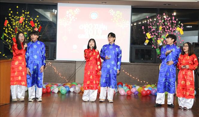 Sinh viên Việt Nam tại Hàn Quốc vui đón năm mới 2019