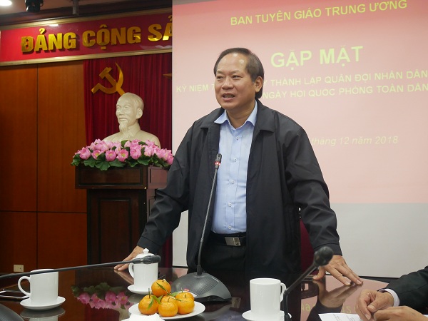 Gặp mặt cựu chiến binh Ban Tuyên giáo Trung ương