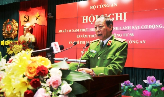 Lực lượng Cảnh sát cơ động phải chủ động để luôn luôn có mặt kịp thời