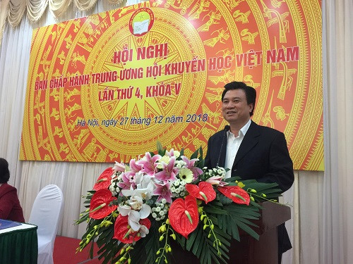 Thứ trưởng Bộ GD ĐT Nguyễn Hữu Độ làm Phó Chủ tịch Trung ương Hội Khuyến học Việt Nam