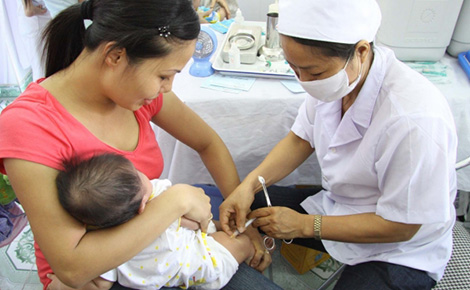 Vĩnh Phúc Triển khai chiến dịch tiêm bổ sung vắc xin sởi – rubella cho trẻ từ 1-5 tuổi năm 2018-2019