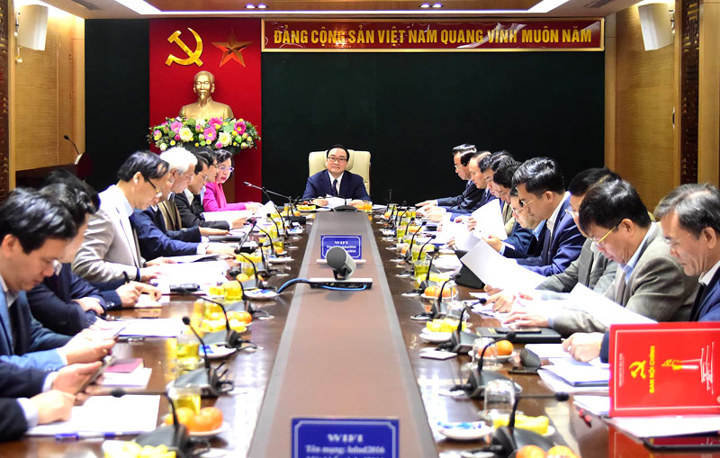 Bí thư Thành ủy Hà Nội cần đẩy nhanh tiến độ, điều tra, xét xử các vụ án nghiêm trọng