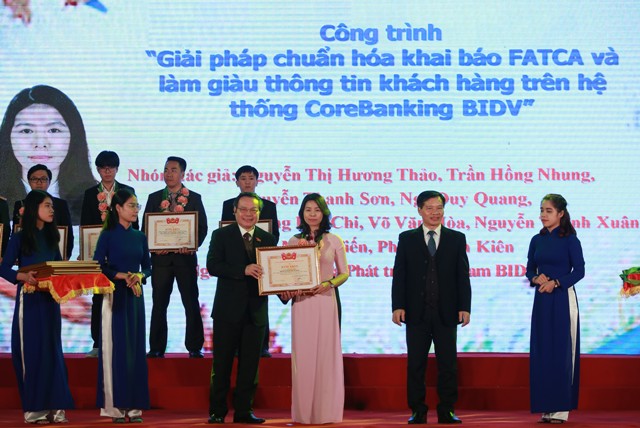 Trao giải thưởng Tuổi trẻ sáng tạo cho 28 công trình, sản phẩm tiêu biểu