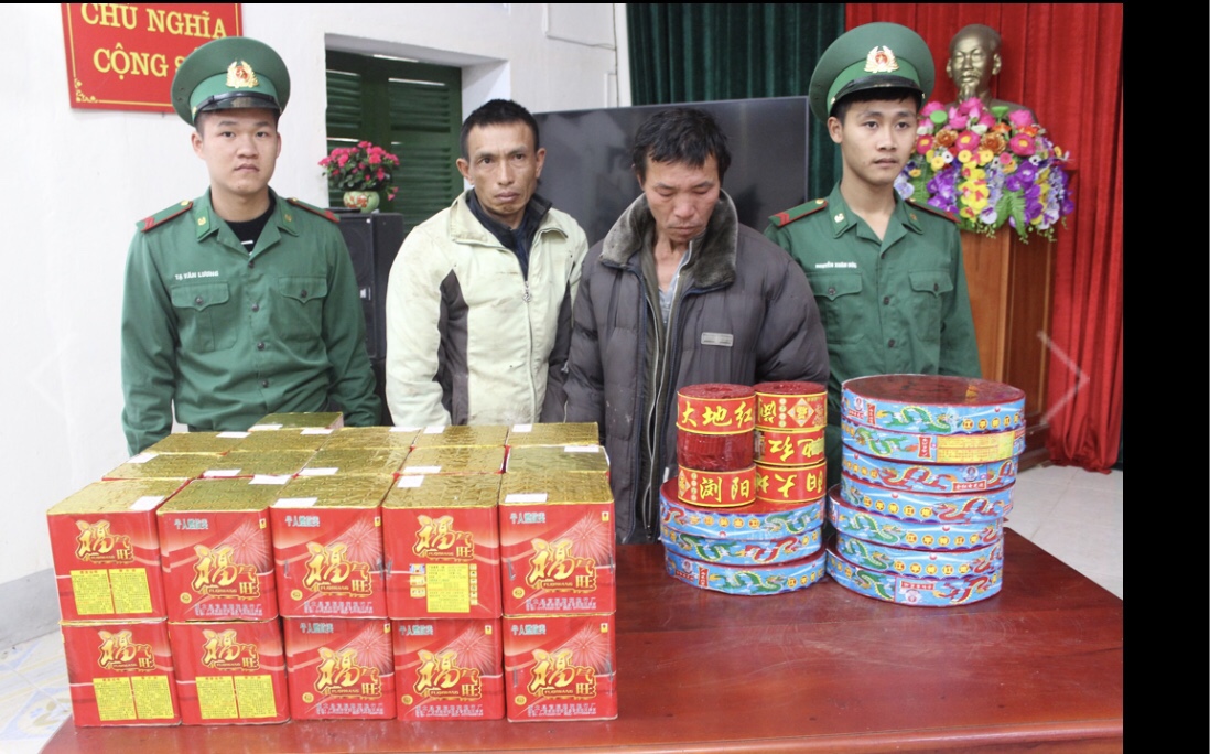 Quảng Ninh Bắt vụ vận chuyển 60 kg pháo lậu về chơi Tết