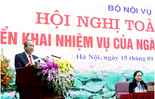 Năm 2019 sẽ tinh giản hơn 44 500 biên chế