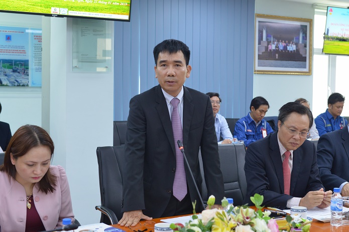 Trưởng Ban Kinh tế Trung ương Nguyễn Văn Bình làm việc tại BSR
