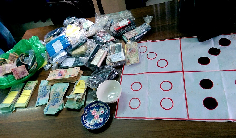 Triệt phá tụ điểm đánh bạc tại Quảng Nam