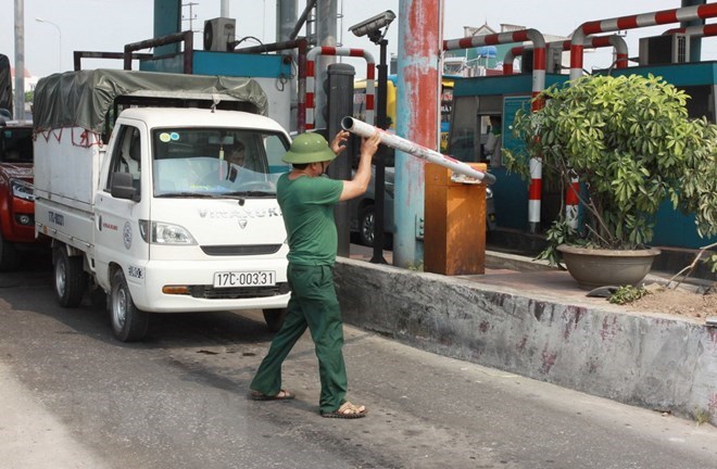 Bộ Giao thông Vận tải yêu cầu đảm bảo an ninh, trật tự tại trạm BOT Tân Đệ