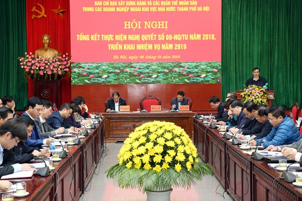 Hà Nội kết nạp được 1 242 đảng viên trong các doanh nghiệp ngoài khu vực nhà nước