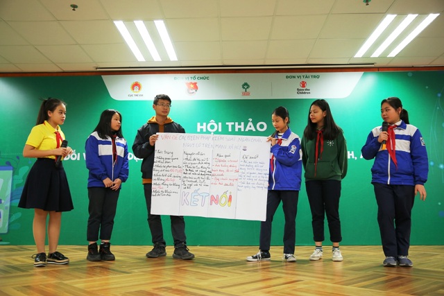 Tiếng nói của thanh thiếu niên đối với xây dựng môi trường mạng lành mạnh, an toàn