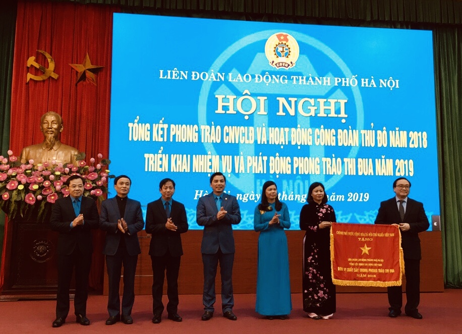 Công đoàn tiếp tục góp phần phát triển kinh tế - xã hội của Thủ đô và đất nước