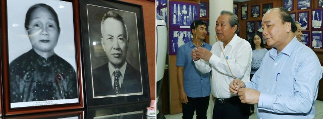 Thủ tướng dâng hương tưởng nhớ các đồng chí nguyên lãnh đạo Đảng, Nhà nước, Chính phủ