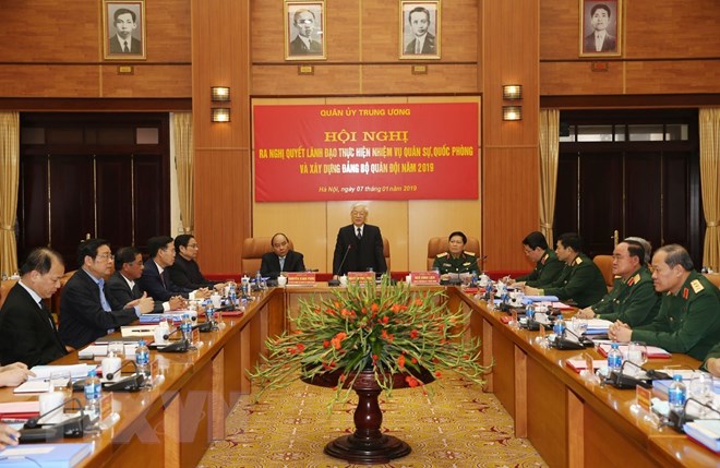 Lực lượng quân đội phải đi đầu trong công tác đấu tranh, bảo vệ Đảng, bảo vệ chế độ
