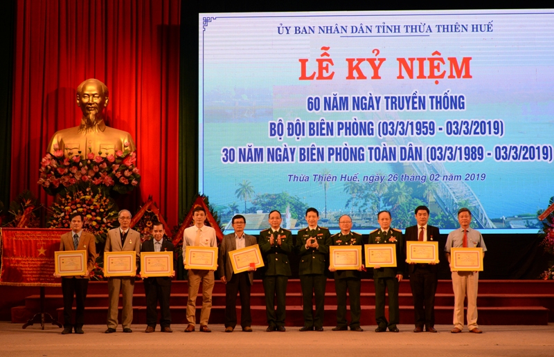 Thừa Thiên Huế Kỷ niệm 60 năm Ngày truyền thống Bộ đội Biên phòng