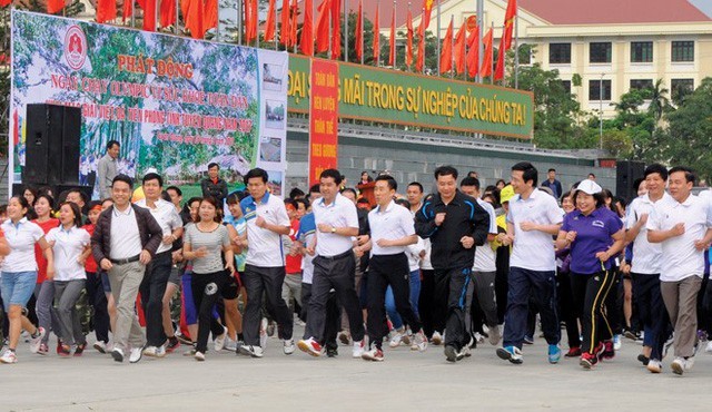 Đẩy mạnh các hoạt động thể dục, thể thao quần chúng