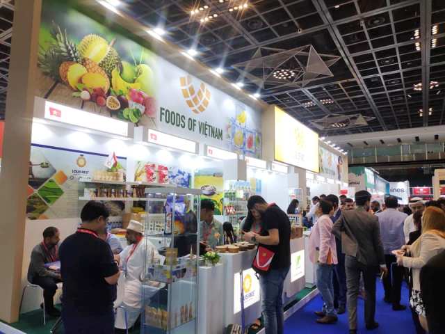 Khai trương Gian hàng Quốc gia Việt Nam tại Hội chợ Gulfood 2019
