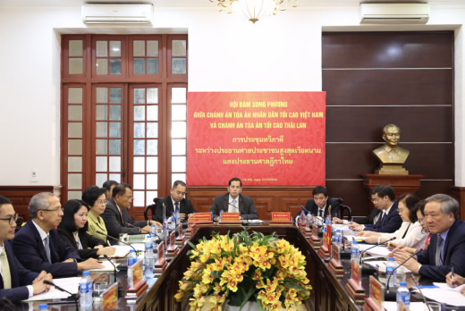 Thúc đẩy hợp tác giữa Tòa án hai nước Việt Nam – Thái Lan