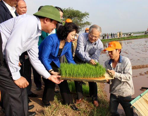 Mỗi người dân phải là chủ thể, mỗi gia đình phải đi đầu trong xây dựng nông thôn mới