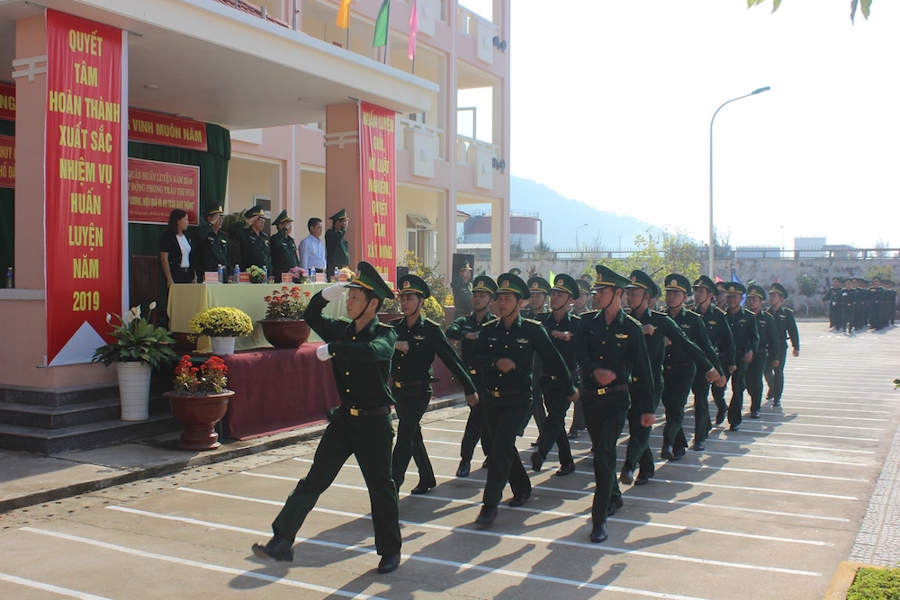 Bộ đội Biên phòng Đà Nẵng ra quân huấn luyện năm 2019