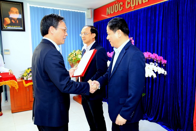 BSR trao các quyết định bổ nhiệm cán bộ