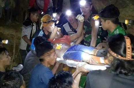 Sập mỏ vàng ở Indonesia, ít nhất 3 người thiệt mạng, còn khoảng 60 người bị vùi lấp