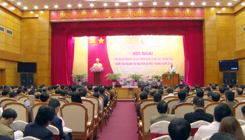 Triển khai công tác thanh tra, kiểm tra ngành tài nguyên môi trường