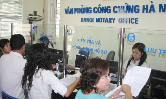 Xây dựng các Phòng công chứng thành các đơn vị sự nghiệp tự chủ