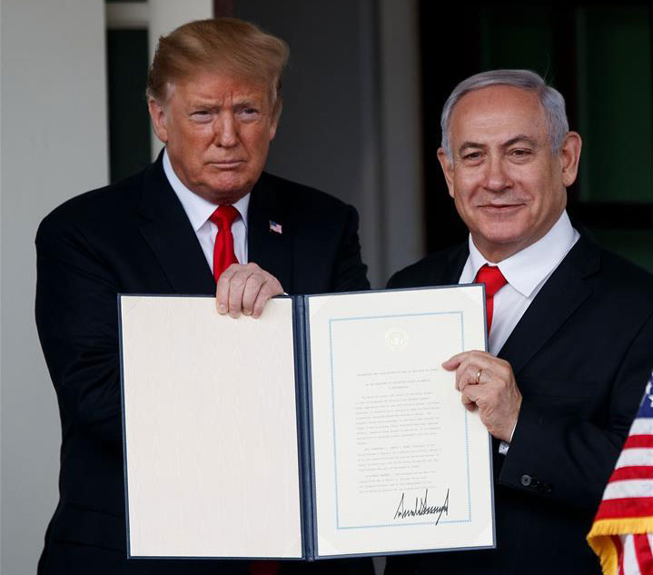 Nhiều nước phản đối Mỹ công nhận chủ quyền của Israel đối với Cao nguyên Golan