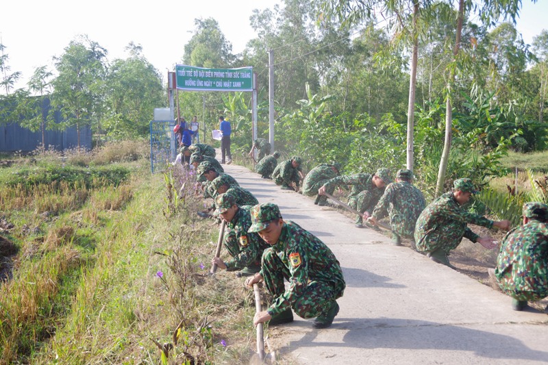 Sóc Trăng ra quân thực hiện “Ngày chủ nhật xanh” năm 2019