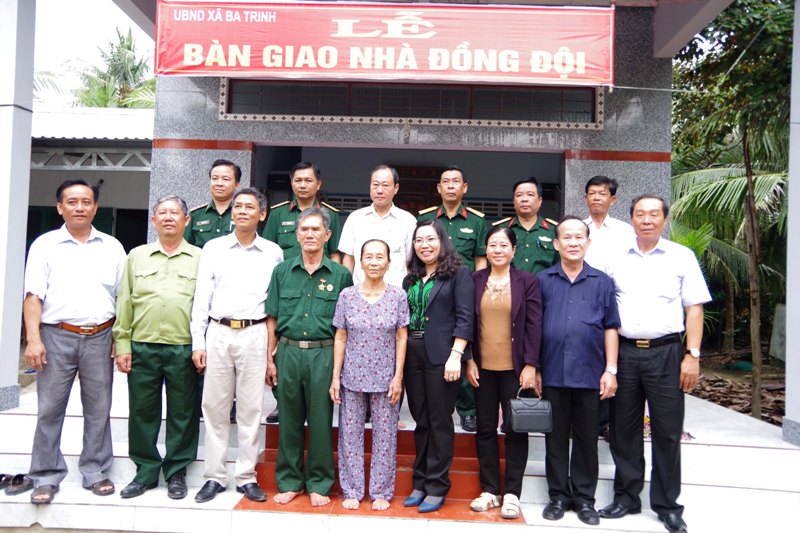 Sóc Trăng xây tặng 267 căn nhà trong “Tết quân - dân” giai đoạn 2015 - 2019