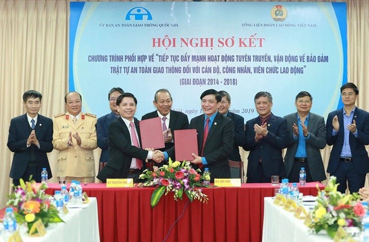 Xử lý nghiêm cán bộ, đoàn viên công đoàn vi phạm trật tự, an toàn giao thông