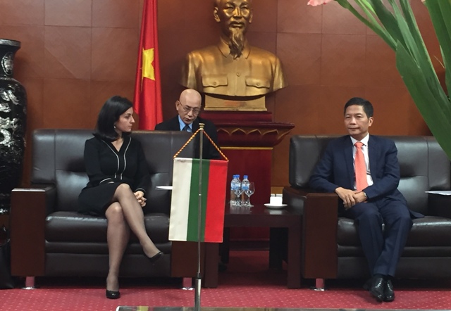 Tăng cường hợp tác kinh tế, thương mại với Bungari
