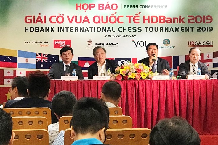 Hơn 300 kỳ thủ dự giải Cờ vua quốc tế HDBank 2019