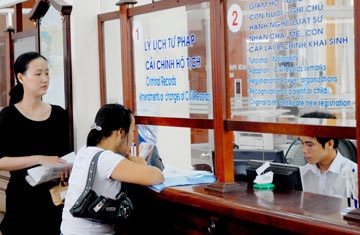 Sẽ dán tem chống giả Phiếu lý lịch tư pháp số 1 và 2