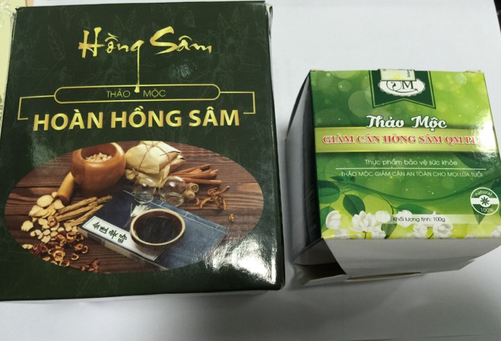 Sản phẩm Hồng Sâm QM của Công ty TNHH Thảo mộc thiên nhiên chất lượng cần xem lại