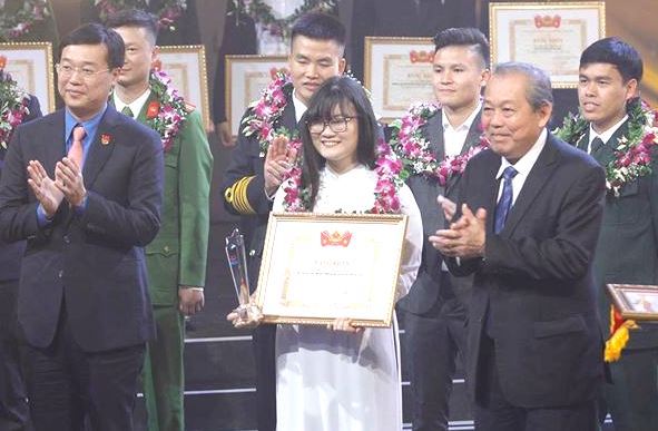 Tuyên dương 10 gương mặt trẻ Việt Nam tiêu biểu năm 2018
