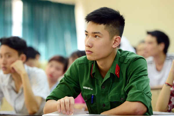 Dự thảo tuyển sinh đào tạo dân sự trong trường Quân đội