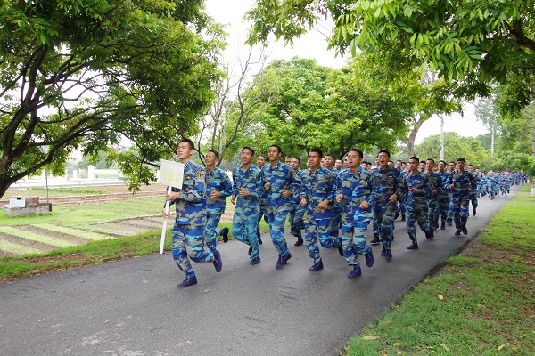 Hưởng ứng Ngày chạy thể thao các nước thành viên CISM