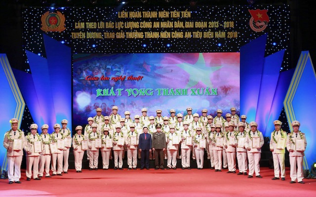 Vinh danh 150 gương thanh niên công an tiêu biểu