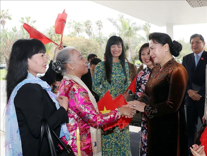 Chủ tịch Quốc hội Nguyễn Thị Kim Ngân bắt đầu thăm chính thức Vương quốc Maroc