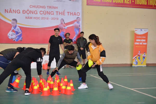 Dự án “Năng động cùng thể thao” - Nâng cao sức khỏe học sinh tiểu học Hà Nội