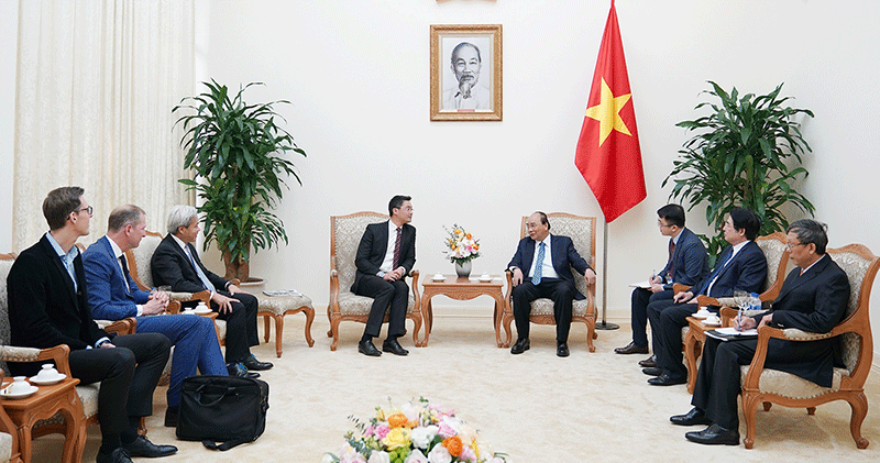 Thủ tướng Nguyễn Xuân Phúc tiếp chuyên gia kinh tế Philipp Rosler