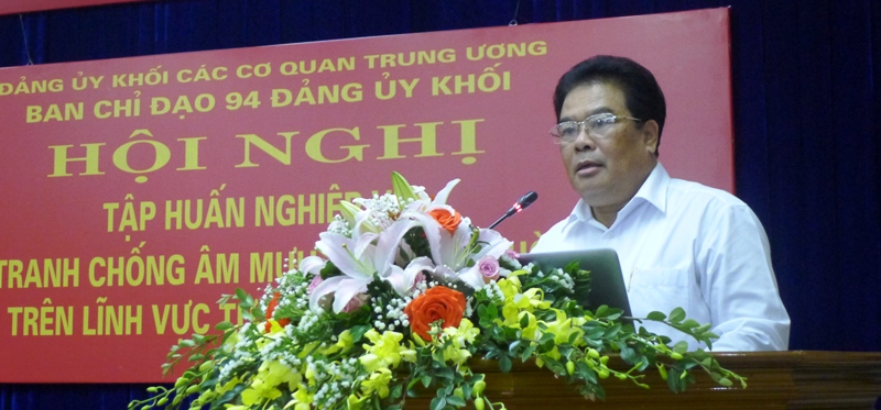 Nâng cao nghiệp vụ đấu tranh chống diễn biến hòa bình”