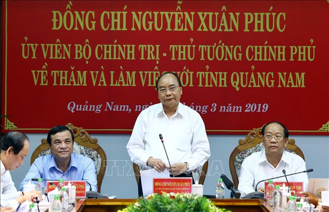 Thủ tướng Quảng Nam phải tăng quy mô nền kinh tế gấp 2 lần sau 5 năm nữa ​