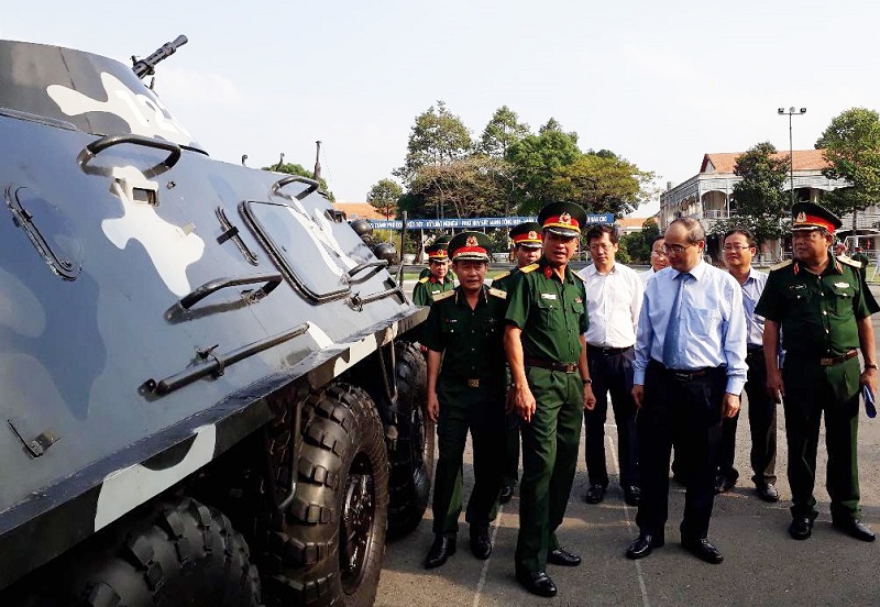 TP Hồ Chí Minh Xây dựng lực lượng vũ trang vững mạnh toàn diện