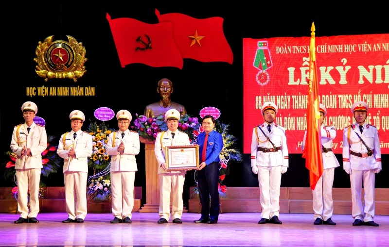 Đoàn Thanh niên Học viện An ninh nhân dân - điểm sáng trong công tác Đoàn
